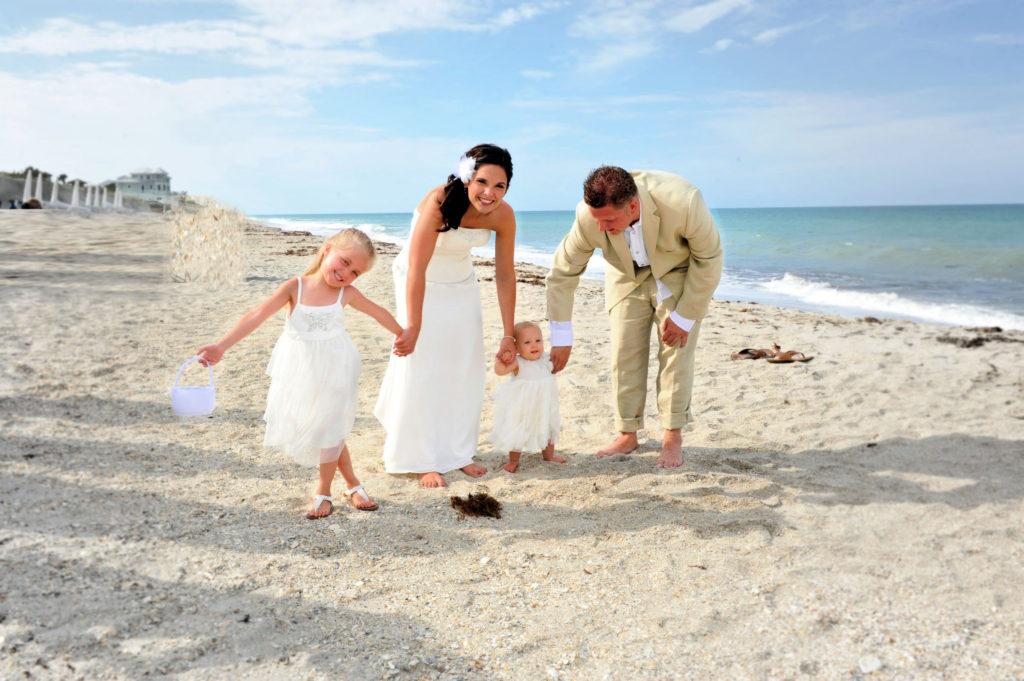 The Curtin Family at Vero Beach for Wedding