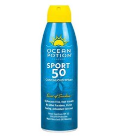 smelling sunblock