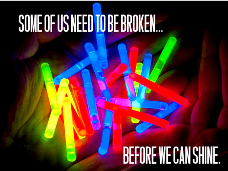 Glow Sticks Need to Break