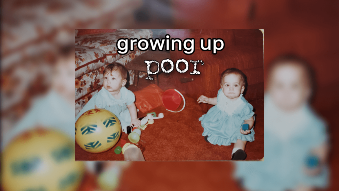 baby with only one block while other baby has all the toys