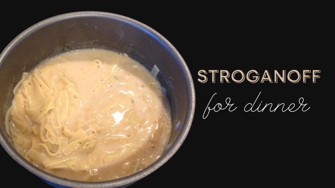 Stroganoff or Stroking Off