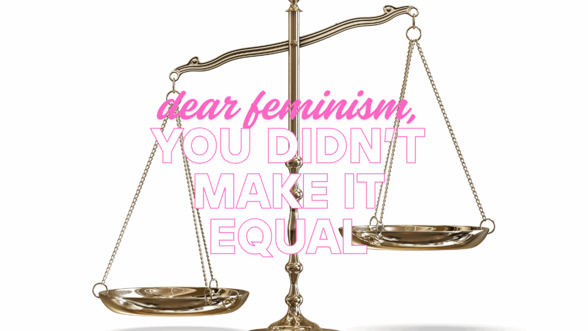feminism didn't make it equal