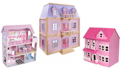 Dollhouses don't have to be pink.